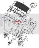 FreeMotion - 760 Interactive Treadmill - ETSF13512 Display Console 337749-hydrafitnessparts