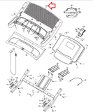 FreeMotion 770 750 Interactive Treadmill Console Base Cover 305155-hydrafitnessparts