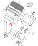 FreeMotion 770 Treadmill Heart Rate Pulse Bar Assembly MFR-ETSF15510 or 305101-hydrafitnessparts