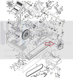 FreeMotion Elliptical Generator Magnetic Brake Mechanism B6003I1B 252516-hydrafitnessparts