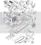 FreeMotion Epic HealthRider NordicTrack Elliptical Leveling Foot Leveler 213672-hydrafitnessparts