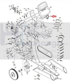 FreeMotion FMEL4505P0 Elliptical Front Upright Cap CC1106-hydrafitnessparts