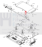 FreeMotion Gold's Gym Health Rider NordicTrack Treadmill Large Washer 217913-hydrafitnessparts
