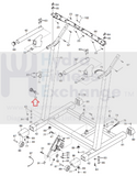 FreeMotion Gold's Gym HealthRider Image Treadmill Latch Pin Assembly 247307-hydrafitnessparts
