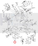 FreeMotion Gold's Gym HealthRider Lifestyler Elliptical Screw M6 x 62mm 237532-hydrafitnessparts