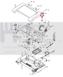 FreeMotion Gold's Gym HealthRider Lifestyler Treadmill Bolt 3/8-16X 1" 013547-hydrafitnessparts