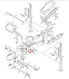FreeMotion Gold's Gym Image Proform Strength System Seat Adjustment Knob 140950-hydrafitnessparts