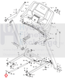 FreeMotion Gold's Gym Image Treadmill Button Head Screw 5/16" X 1.75" 013250-hydrafitnessparts