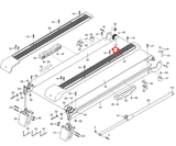 FreeMotion Gold's Gym Lifestyler Treadmill Front Drive Roller with Pulley 260487-hydrafitnessparts