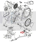 FreeMotion Gold's Gym NordicTrack Elite 12.9T NTEL712140 Elliptical Nut 194903-hydrafitnessparts