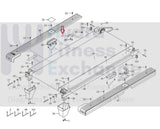 FreeMotion Gold's Gym Proform HealthRider Treadmill Walking Belt Guide 198640-hydrafitnessparts