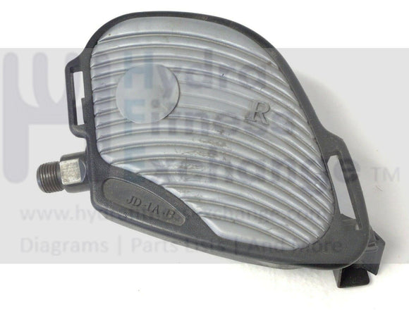 FreeMotion Gold's Gym Upright Bike Right Foot Pedal with Out Strap 9/16