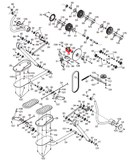 FreeMotion HealthRider Elliptical Resistance Magnet 279105-hydrafitnessparts