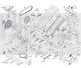 FreeMotion HealthRider Image Elliptical Incline Motor Axle 496x3.5" 290237-hydrafitnessparts