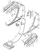 FreeMotion HealthRider NordicTrack Elliptical Screw 8 X 1 1/4" 169810-hydrafitnessparts