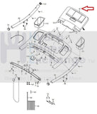 FreeMotion HealthRider Proform Reebok Treadmill Display Console Panel 265586-hydrafitnessparts