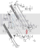 FreeMotion HealthRider Proform t5.6 XP 580 Treadmill Rear Idler Roller 244919-hydrafitnessparts