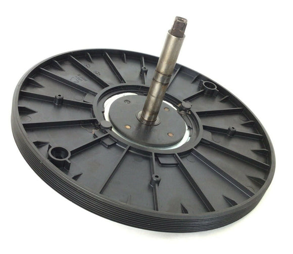 FreeMotion HealthRider Upright Bike Crank Axle Flywheel Pulley Assembly 259602-hydrafitnessparts