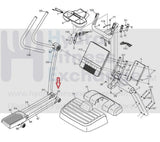 FreeMotion HealthRider e11.6 Elliptical Bearing Cover 313371-hydrafitnessparts
