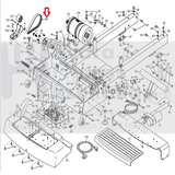 FreeMotion I11.9 INCLINE TRAINER Treadmill Motor Drive Belt 27" CC1317-hydrafitnessparts