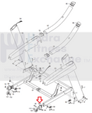 FreeMotion Lifestyler NordicTrack Treadmill Right Wheel Bracket 312253-hydrafitnessparts
