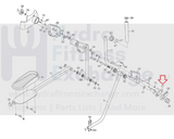 FreeMotion Lifestyler Weider NordicTrack Elliptical Adjustment Arm Cover 259945-hydrafitnessparts