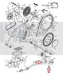 FreeMotion NordicTrack Elite 12.9T NTEL712140 Elliptical I-Bolt Axle 356056-hydrafitnessparts