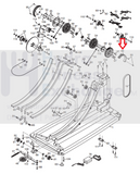 FreeMotion NordicTrack Elliptical Cable Trap Bracket 268709-hydrafitnessparts