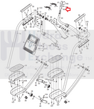 FreeMotion NordicTrack Elliptical Front Hand Grip 271480-hydrafitnessparts