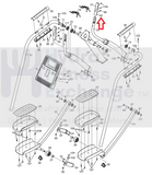 FreeMotion NordicTrack Elliptical Front Handgrip 271480-hydrafitnessparts