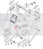 FreeMotion NordicTrack Elliptical Left Pedal Arm 268733-hydrafitnessparts