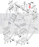 FreeMotion NordicTrack Elliptical Right Handlebar 268731-hydrafitnessparts