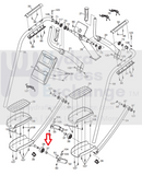 FreeMotion NordicTrack Elliptical Roller Spacer 268317-hydrafitnessparts