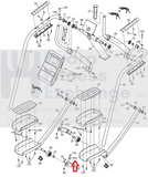 FreeMotion NordicTrack Elliptical Screw 1/4" X 22MM 276950-hydrafitnessparts