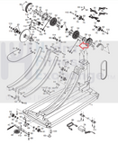 FreeMotion NordicTrack Elliptical Upper Cable 268704-hydrafitnessparts