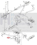FreeMotion NordicTrack FMEL4505P0 Elliptical Pedal Screw with Nut CC1181-hydrafitnessparts