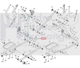 FreeMotion NordicTrack ProForm Elliptical Left Leg Outer Cover 334734-hydrafitnessparts