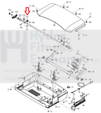 FreeMotion NordicTrack ProForm Treadmill Cushion Wheel 329503-hydrafitnessparts