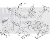FreeMotion NordicTrack Proform Elliptical Roller Arm Flex Bracket 315638-hydrafitnessparts