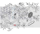 FreeMotion NordicTrack Proform Reebok C7.5 E11.7 Elliptical Ramp Roller 320336-hydrafitnessparts