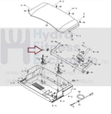 FreeMotion NordicTrack Proform Treadmill Frame Spacer 351825-hydrafitnessparts