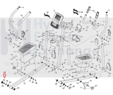 FreeMotion NordicTrack Proform Weslo Weider Elliptical Screw M8 X 18MM 247329-hydrafitnessparts