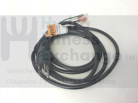 FreeMotion NordicTrack Reebok Proform Cycle Bike Power Cord 110 Volt 342275 Formerly 313667-hydrafitnessparts