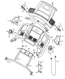 FreeMotion NordicTrack Treadmill Display Console Assembly MFR-ETSF19513 366468-hydrafitnessparts