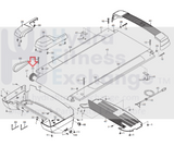 FreeMotion NordicTrack Treadmill Front Drive Roller with Pulley 274458-hydrafitnessparts