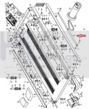 FreeMotion NordicTrack Treadmill Hydraulic Kick Release Latch Shock 388199-hydrafitnessparts