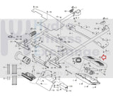 FreeMotion NordicTrack Treadmill Incline Motor Top Cover 81485 or 273741-hydrafitnessparts