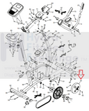 FreeMotion NordicTrack Treadmill Magnetic Resistance Eddy Brake Mechanism 363851-hydrafitnessparts