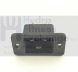 FreeMotion NordicTrack Treadmill Power Cord Entry Input Socket Inlet 184097-hydrafitnessparts