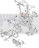 FreeMotion Proform 290 SPX - PFEX029090 Indoor Cycle Seat Adjustment Knob 292756-hydrafitnessparts